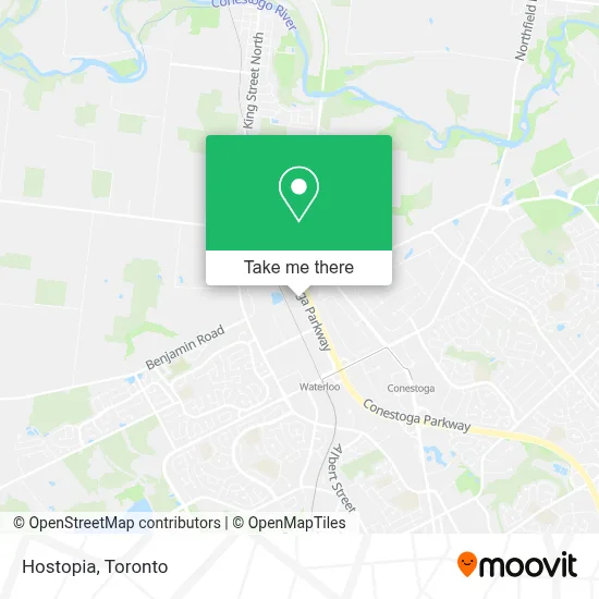 Hostopia map