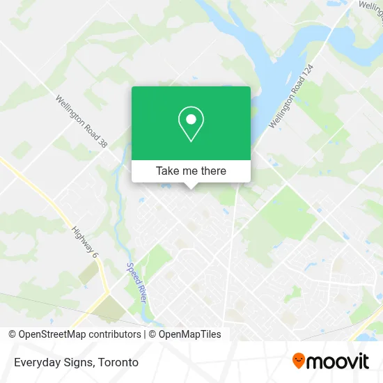 Everyday Signs map