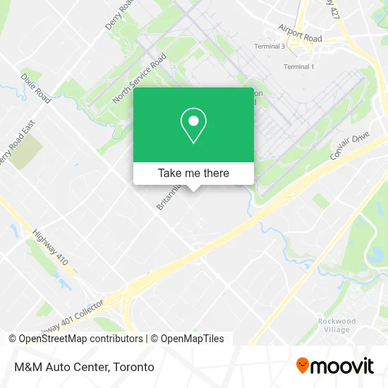 M&M Auto Center map