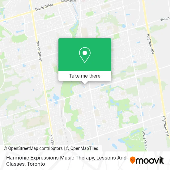 Harmonic Expressions Music Therapy, Lessons And Classes map