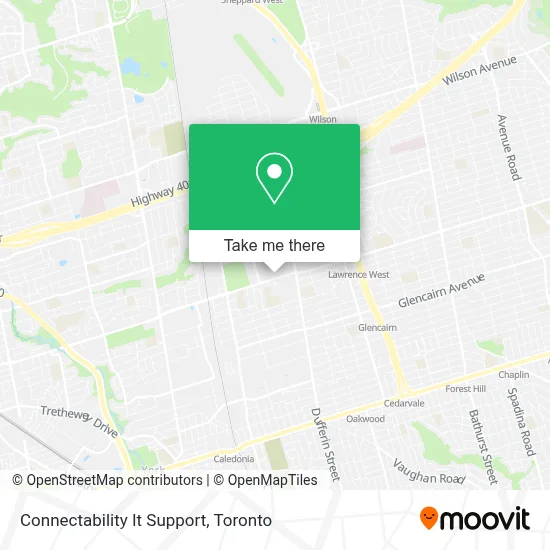 Connectability It Support map