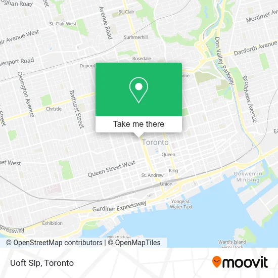 Uoft Slp map