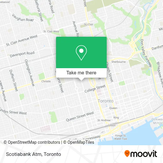 Scotiabank Atm map