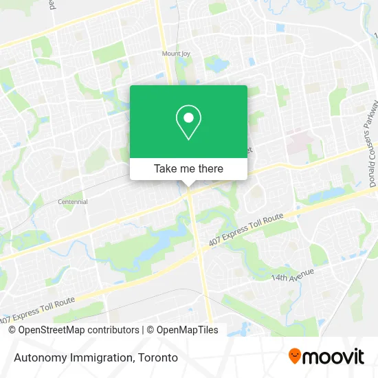 Autonomy Immigration map