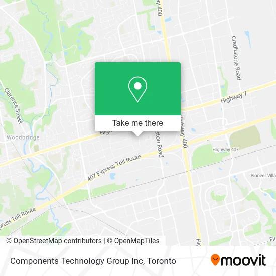 Components Technology Group Inc map