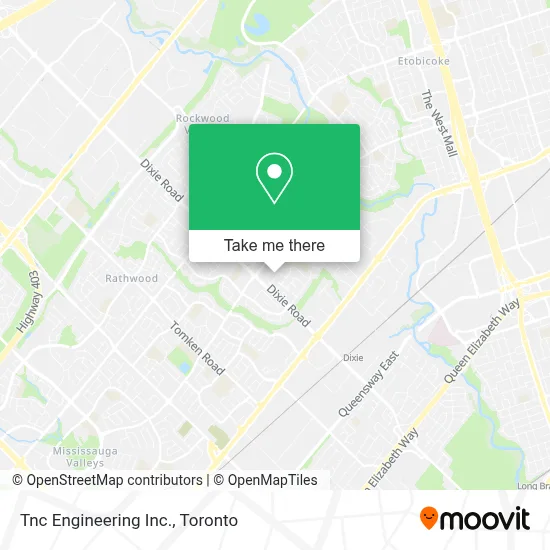 Tnc Engineering Inc. map