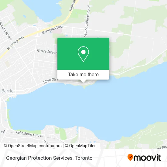 Georgian Protection Services map