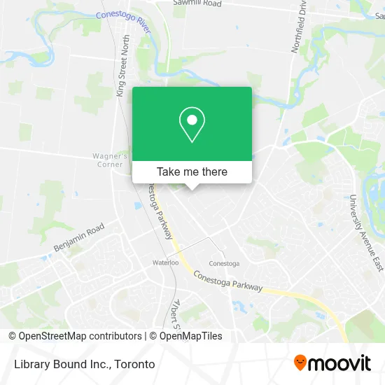 Library Bound Inc. map