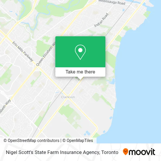 Nigel Scott's State Farm Insurance Agency map