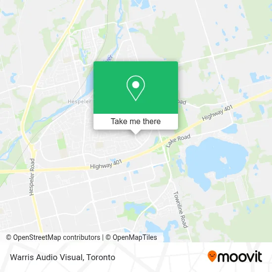 Warris Audio Visual map