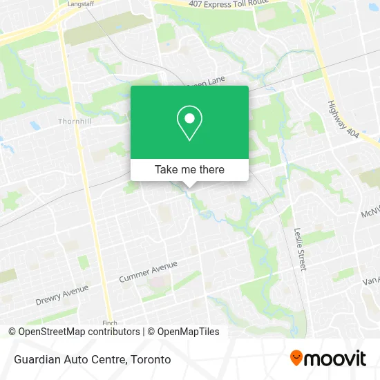 Guardian Auto Centre map