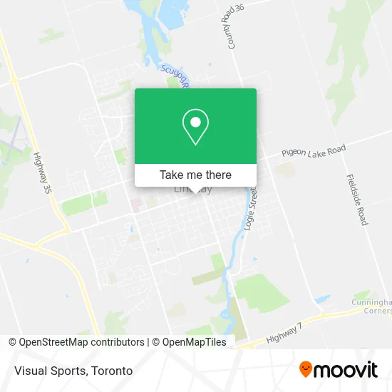 Visual Sports map