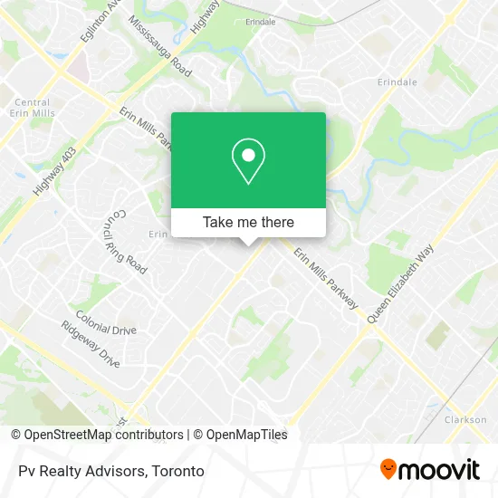 Pv Realty Advisors map