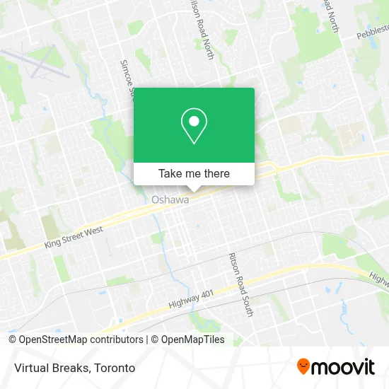 Virtual Breaks map
