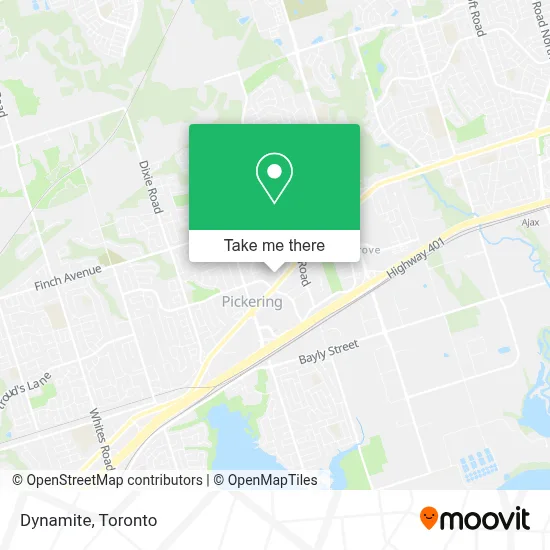 Dynamite map