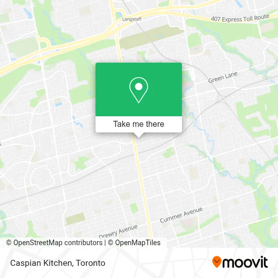 Caspian Kitchen map
