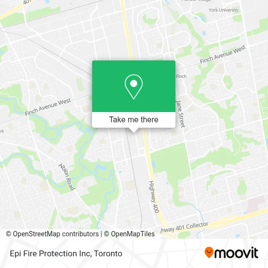 Epi Fire Protection Inc map