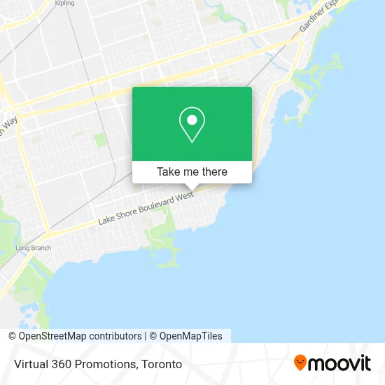 Virtual 360 Promotions map