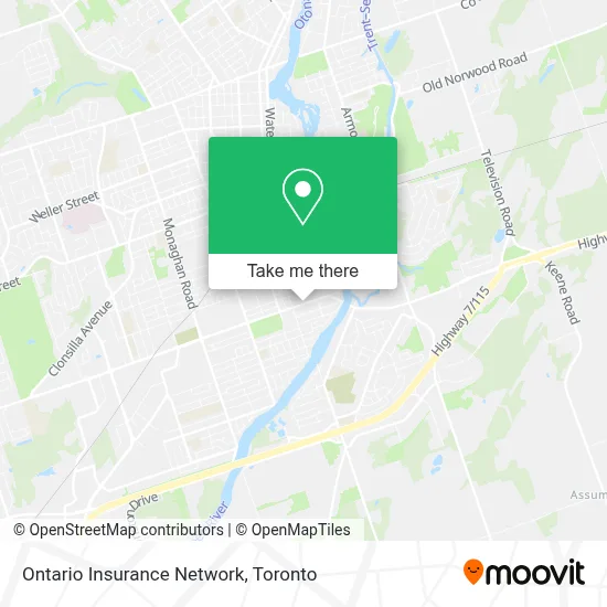 Ontario Insurance Network map