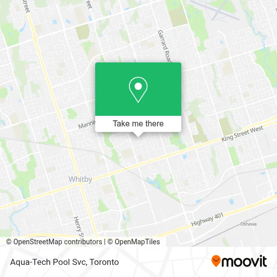 Aqua-Tech Pool Svc map