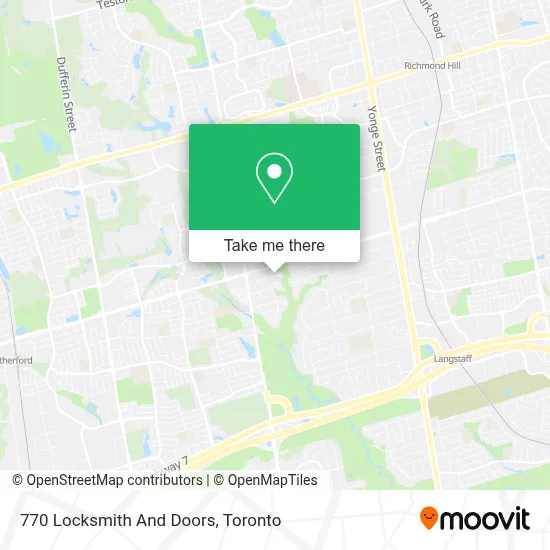 770 Locksmith And Doors map