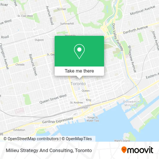 Milieu Strategy And Consulting map