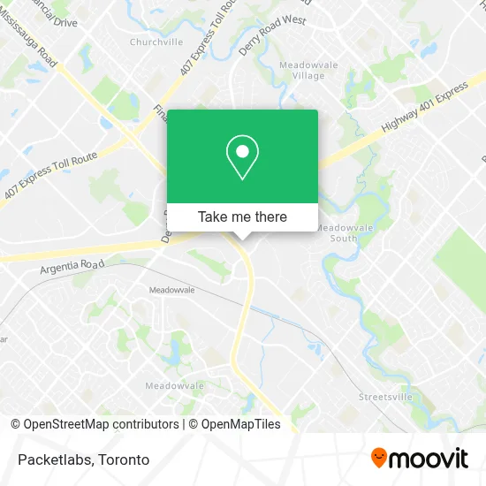 Packetlabs map
