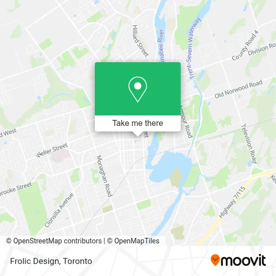 Frolic Design map
