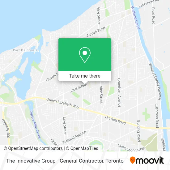 The Innovative Group - General Contractor map