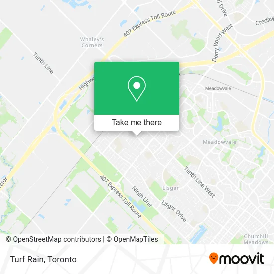 Turf Rain map