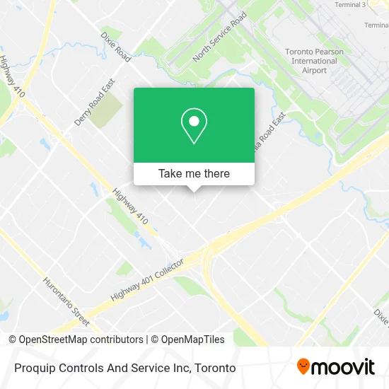 Proquip Controls And Service Inc map
