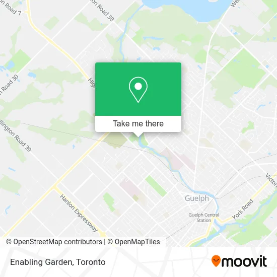 Enabling Garden map