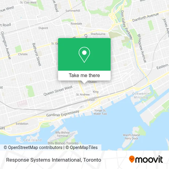Response Systems International map