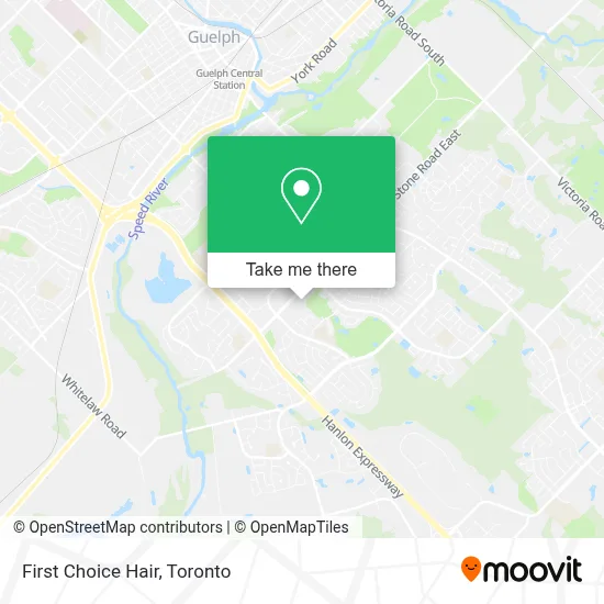 First Choice Hair map
