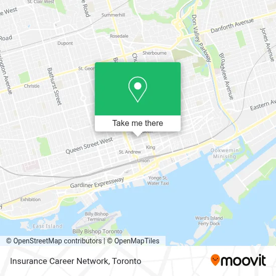Insurance Career Network map