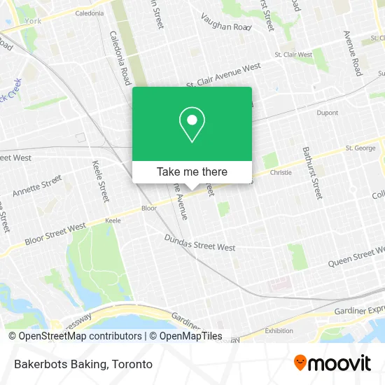 Bakerbots Baking map