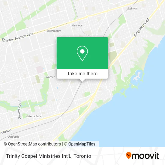 Trinity Gospel Ministries Int'L map