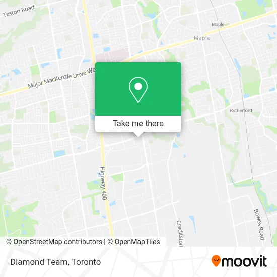 Diamond Team map
