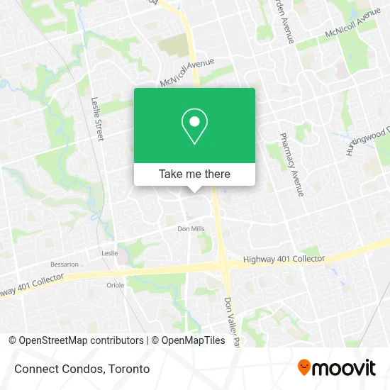 Connect Condos map