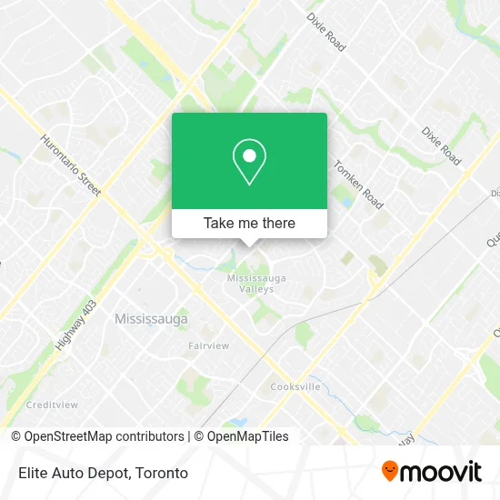 Elite Auto Depot map