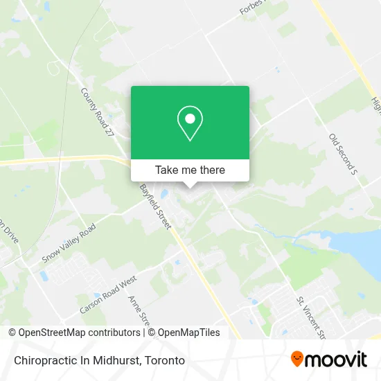 Chiropractic In Midhurst map