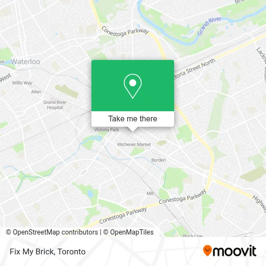 Fix My Brick map