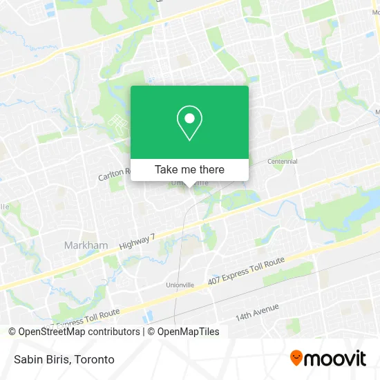 Sabin Biris map