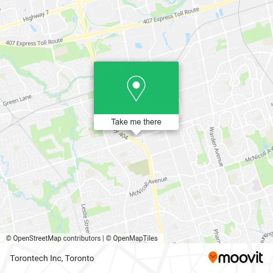 Torontech Inc map