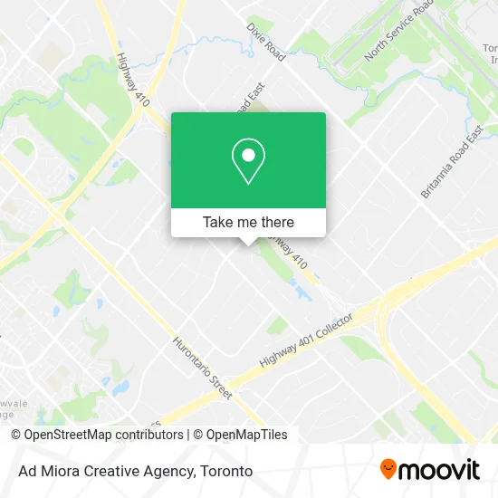 Ad Miora Creative Agency map