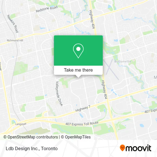 Ldb Design Inc. map