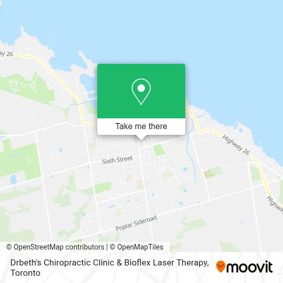 Drbeth's Chiropractic Clinic & Bioflex Laser Therapy map