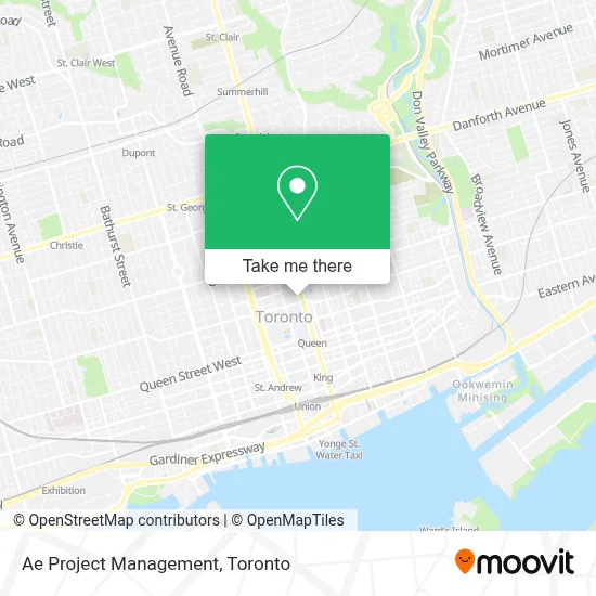 Ae Project Management map