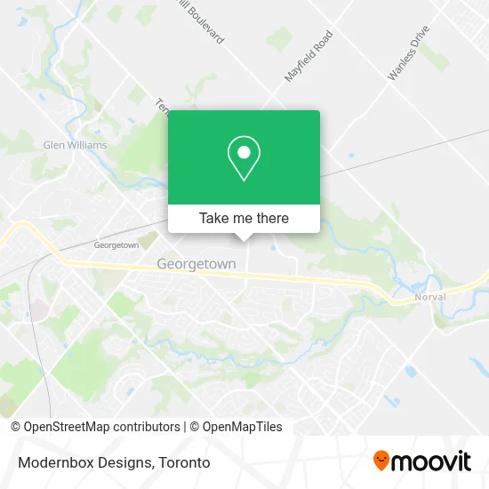 Modernbox Designs map