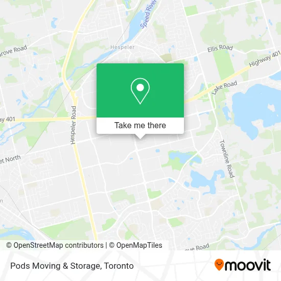 Pods Moving & Storage map
